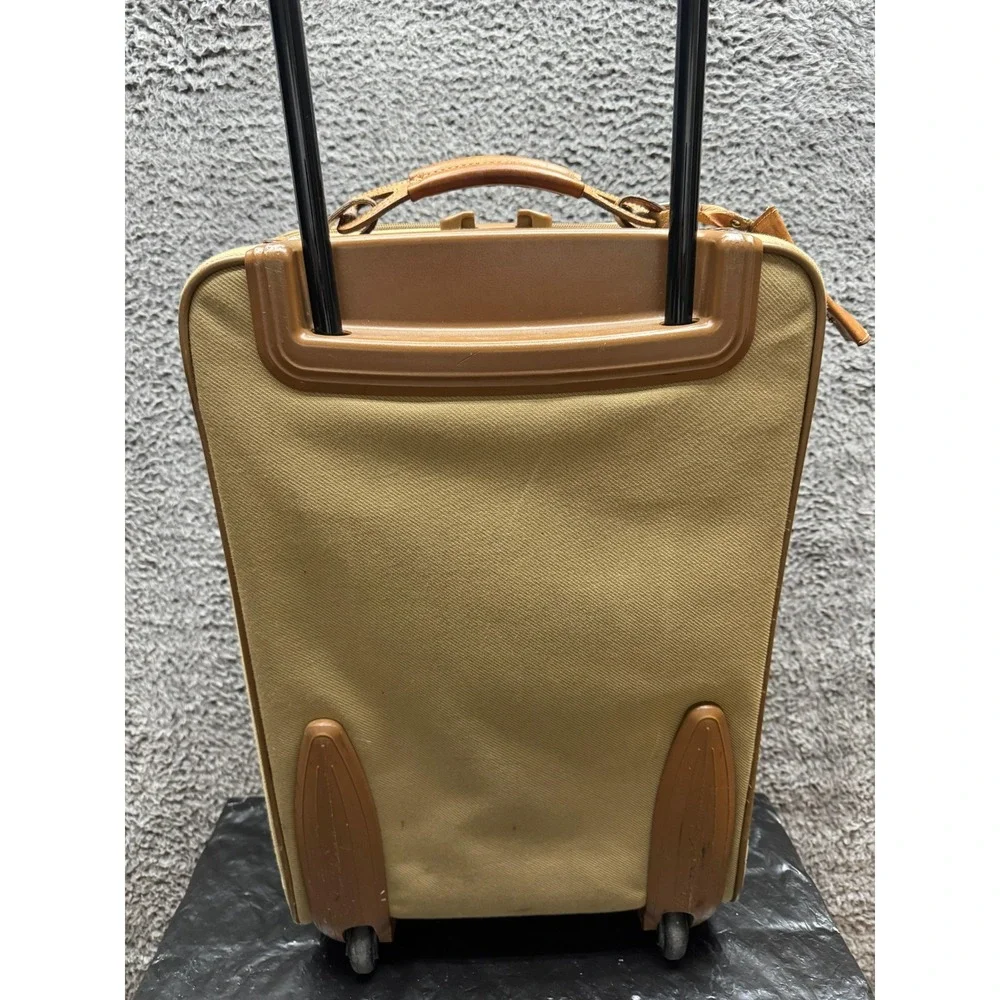 Hartmann Ballistic Nylon Rolling Travel Suitcase Leather‎ Brown 14